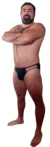 SLIP MIDI MALLA NEGRO