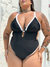 Maiô com alças de bastante sustentação com sutiã bojo removível e amarração nas costas empina bumbum Plus size Cris - comprar online