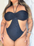 Maiô Engana Mamãe Com Bojo Removível E Argolas Com Passador Na Lateral Da Calcinha Plus Size Lara preto na internet