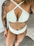 BIQUÍNI CROPPED BIANCA OFF WHITE - Mar Azul