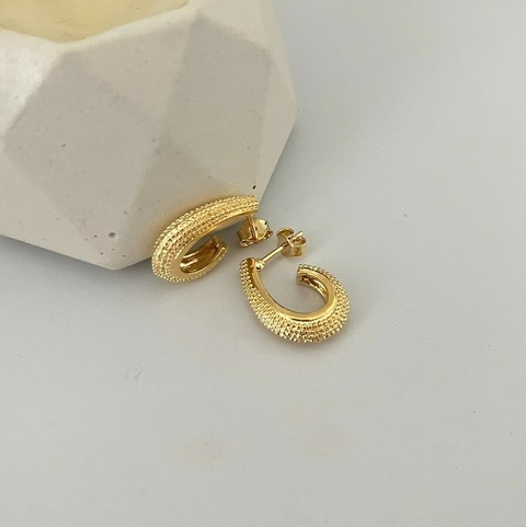 Brinco majestosa banhado a ouro 18k - comprar online