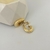 Brinco majestosa banhado a ouro 18k - comprar online