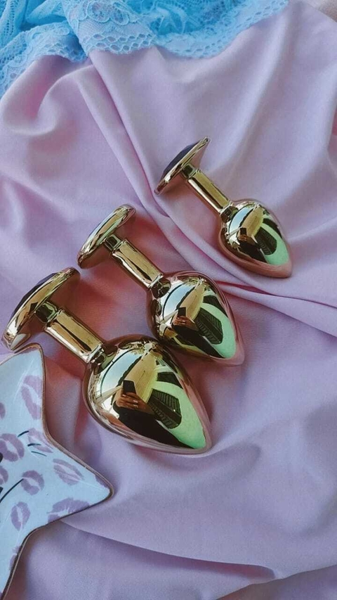 Plug Anal Gold