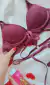 Conjunto Lingerie Cinta Liga - comprar online