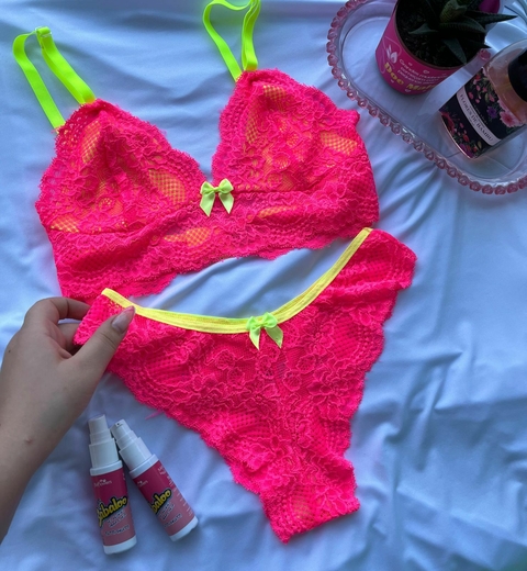 Conjunto lingerie Sem Bojo Francine