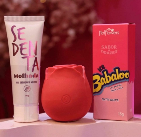 Kit flor Rosa
