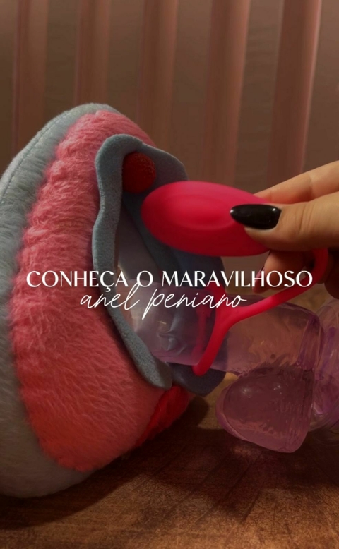 Anel peniano com vibro