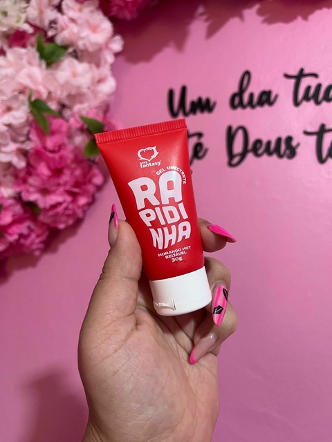 Lubrificante Íntimo Beijável Rapidinha 30g