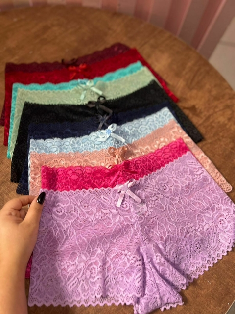 Calcinha renda - veste M/G
