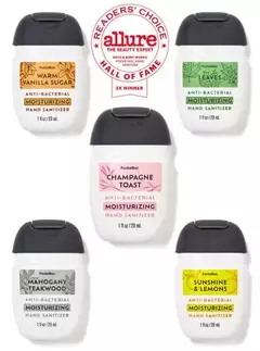 Bath&Body Works Hand Sanitizers 5-Pack Dog + Balloon Animal PocketBac Holder *PREORDEN*