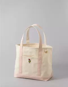 *PREORDEN* American Eagle AE Cotton Canvas Holiday Grinch Tote Bag - comprar en línea