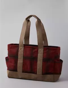 PREORDEN American Eagle AE Weekender Tote Warm Red - comprar en línea
