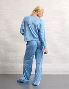 PREORDEN American Eagle AE Luxe Plush Snoopy Long-Sleeve & Pant PJ Set - Maw Maw Beauty