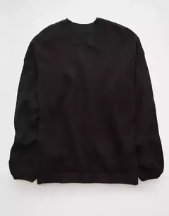 *PREORDEN* American Eagle AE Snoopy Halloween Cardigan Black