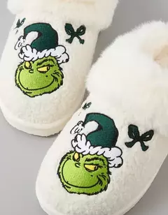 PREORDEN American Eagle AE Grinch Scuff Slipper en internet