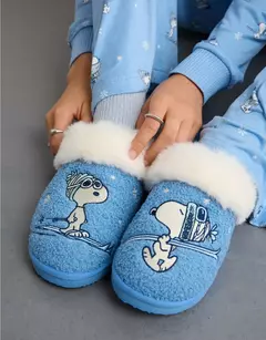 PREORDEN American Eagle AE Snoopy Ski Scuff Slipper - Maw Maw Beauty
