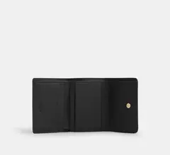 PREORDEN Coach Card Holder Wallet In Signature Canvas - comprar en línea