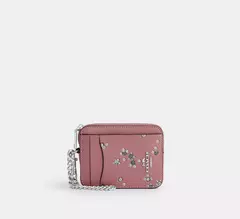 Imagen de PREORDEN Coach Zip Card Case In Signature Leather
