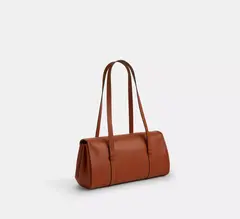 PREORDEN Coach Bridget Flap Shoulder Bag smooth leather/Gold/Tan - Maw Maw Beauty