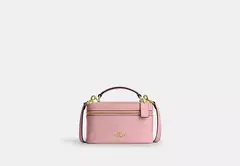 PREORDEN Coach Rainer Crossbody Bag 18 Gold/Soft Pink