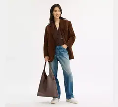 PREORDEN Coach Brooklyn Shoulder Bag 39 smooth leather/Brass/Dark Stone en internet