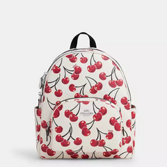 *PREORDEN* Coach Court Backpack With Cherry Print - comprar en línea