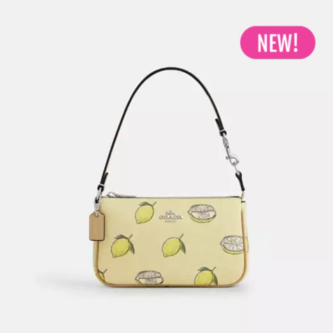 Coach Nolita 19 In Signature Canvas With Lemon Print - comprar en línea