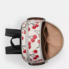 *PREORDEN* Coach Court Backpack With Cherry Print - tienda en línea