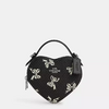*PREORDEN* Coach Heart Crossbody Bag In Signature Canvas Black - comprar en línea