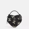 *PREORDEN* Coach Heart Crossbody Bag In Signature Canvas Black - comprar en línea