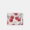 *PREORDEN* Coach Slim Id Card Case With Cherry Print - comprar en línea