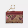 *PREORDEN* Coach Mini Skinny Id Case Canvas Cherry - comprar en línea