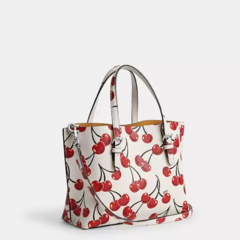 *PREORDEN* Coach Mollie Tote Bag 25 With Cherry Print en internet