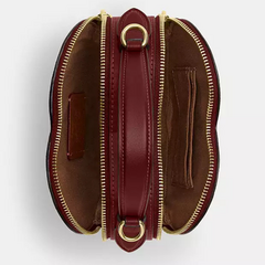 *PREORDEN* Coach Heart Crossbody Bag Canvas Cherry Print - tienda en línea