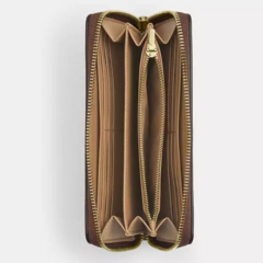 *PREORDEN* Coach Long Zip Around Wallet In Signature Canvas With Cherry Print en internet