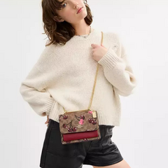 *PREORDEN* Coach Mini Klare Crossbody Bag In Canvas Cherry - Maw Maw Beauty