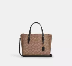 *PREORDEN* Coach Mollie Tote Bag 25 In Signature Canvas - comprar en línea