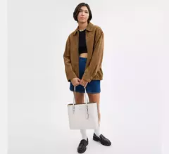 *PREORDEN* Coach Mollie Tote Bag GRANDE leather - comprar en línea