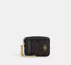 PREORDEN Coach Zip Card Case In Signature Leather - Maw Maw Beauty
