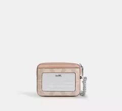 PREORDEN Coach Zip Card Case In Signature Leather