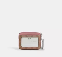 PREORDEN Coach Zip Card Case In Signature Leather en internet