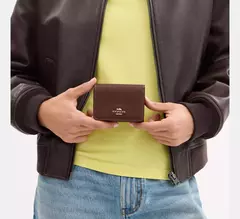 Imagen de PREORDEN Coach Card Holder Wallet In Signature Canvas