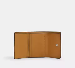 PREORDEN Coach Card Holder Wallet In Signature Canvas - comprar en línea