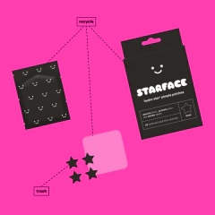 Starface Black Star Pimple Patches 32 parches *PREORDEN* - Maw Maw Beauty