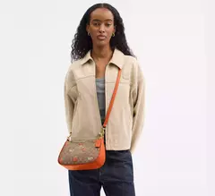 *PREORDEN* Coach Teri Shoulder Bag With Orange Print - Maw Maw Beauty