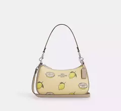 *PREORDEN* Coach Teri Shoulder Bag With Lemon Print - comprar en línea