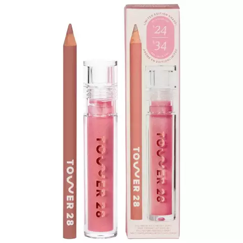 *PREORDEN* Tower 28 Line + Shine Lip Liner and Lip Gloss Set