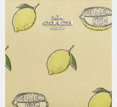 *PREORDEN* Coach Nolita 19 In Signature Canvas With Lemon Print - tienda en línea
