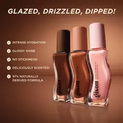 Imagen de PREORDEN Gisou Honey Infused Hydrating Lip Oil NUEVOS TONOS DE OTOÑO