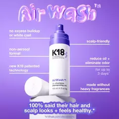 *PREORDEN* K18 Biomimetic Hairscience AirWash Dry Shampoo - comprar en línea